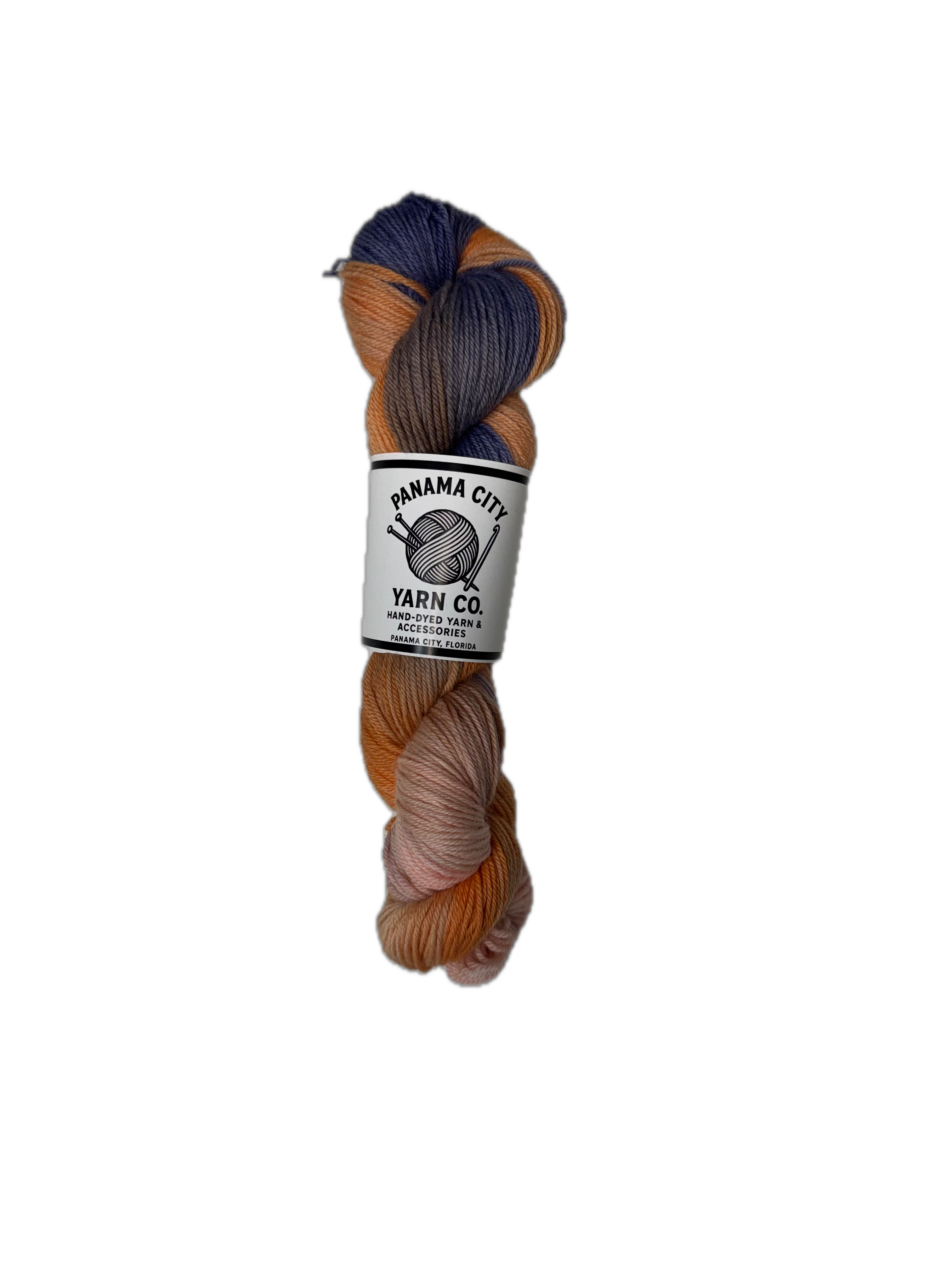 Panama City Yarn Co Hand-Dyed- BFL Please Base 100g