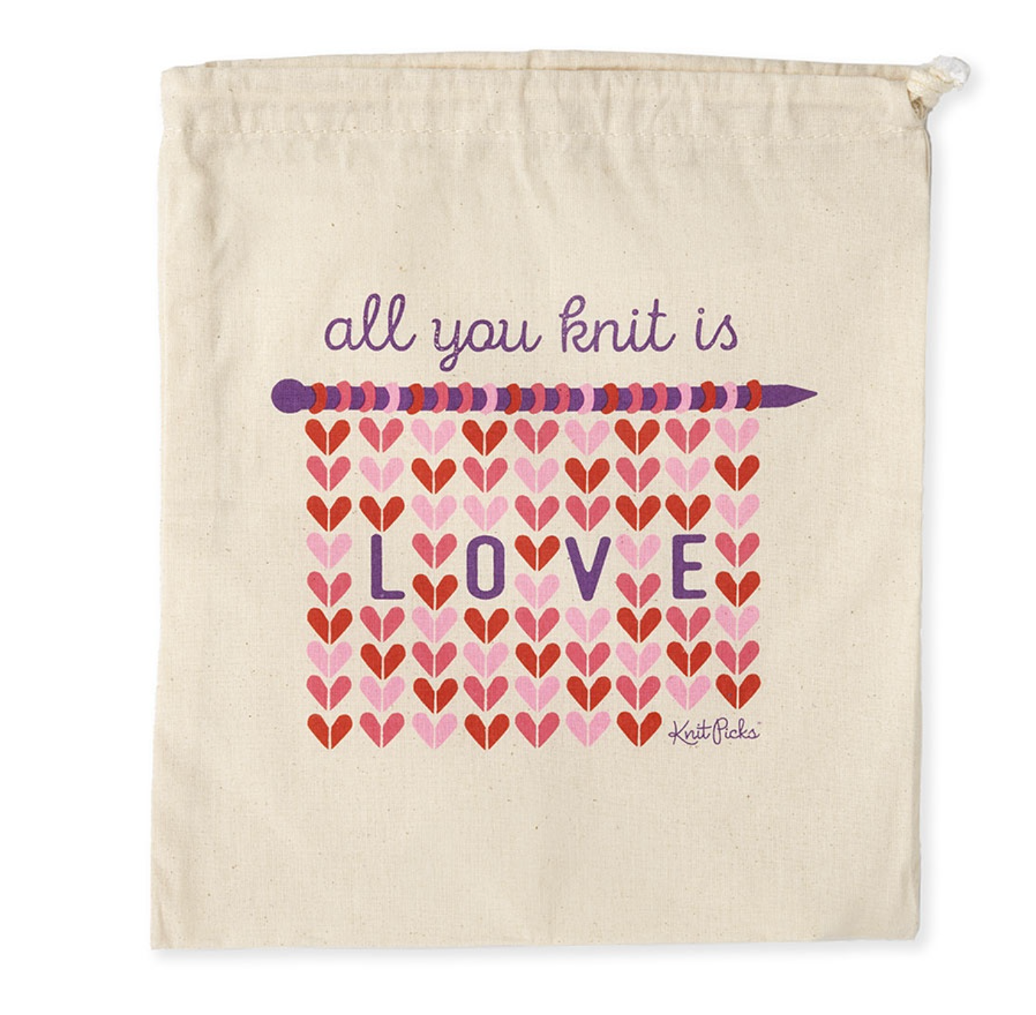 Project Bag - All You Knit is Love