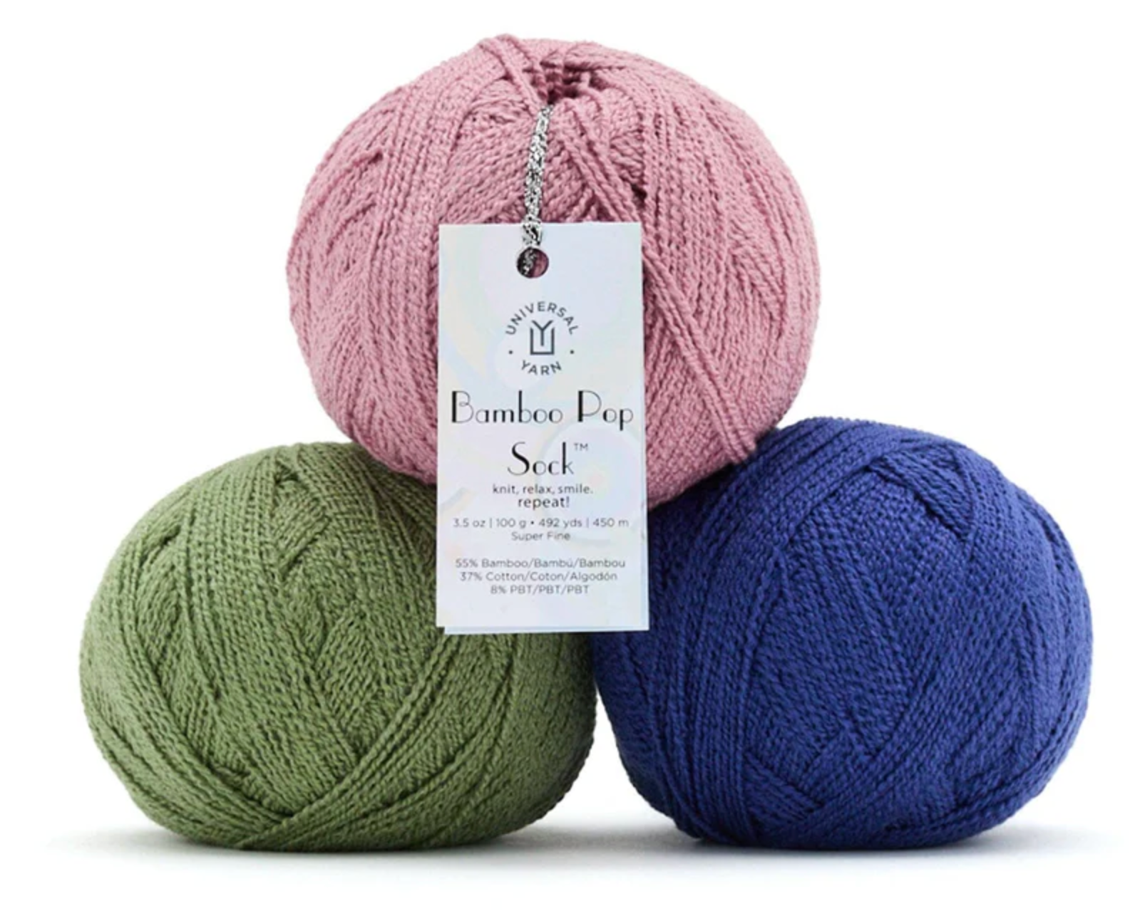 Solid Bamboo Pop Sock