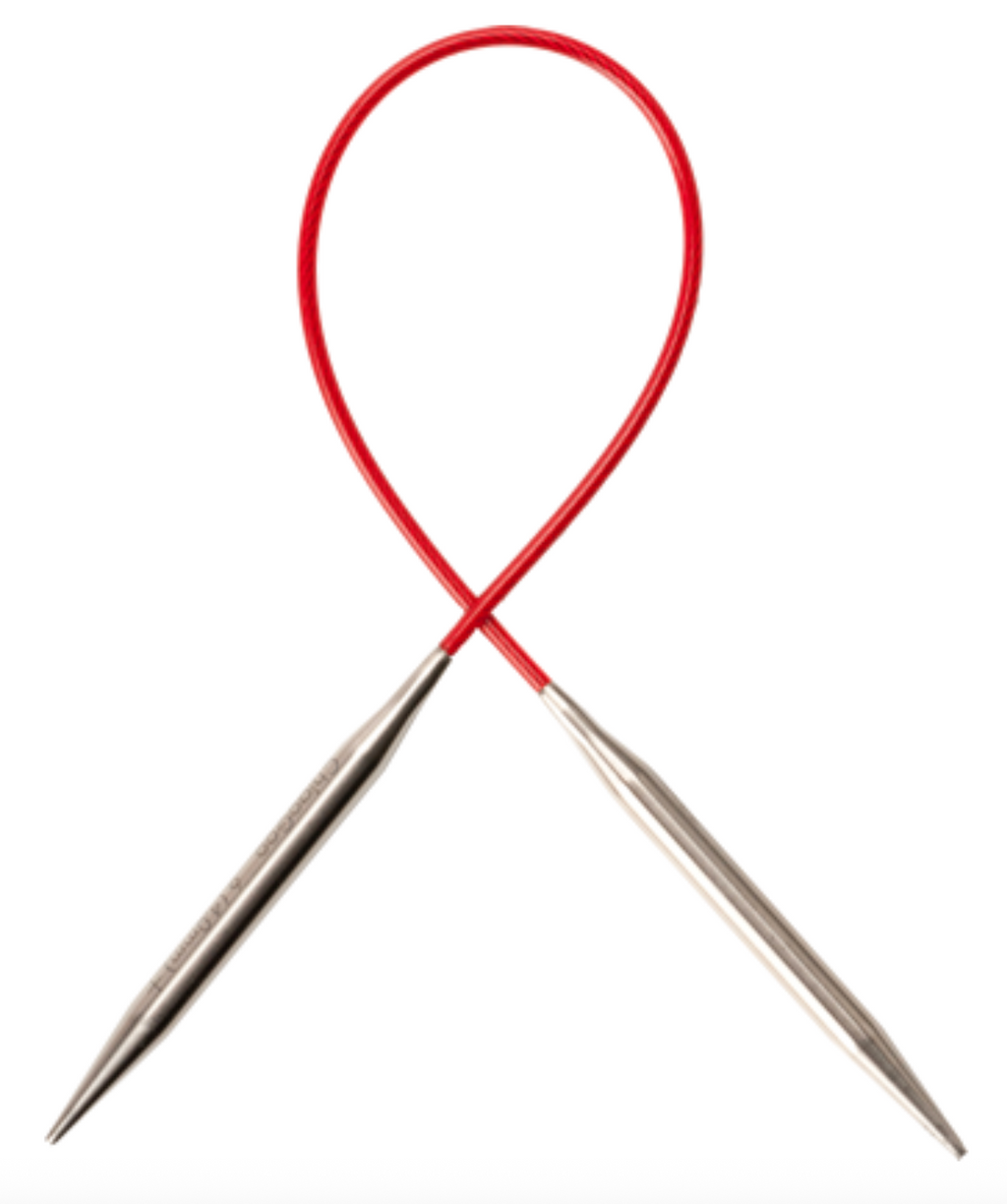 Chiaogoo SS Knit RED™ Circulars - 9" (23 cm)