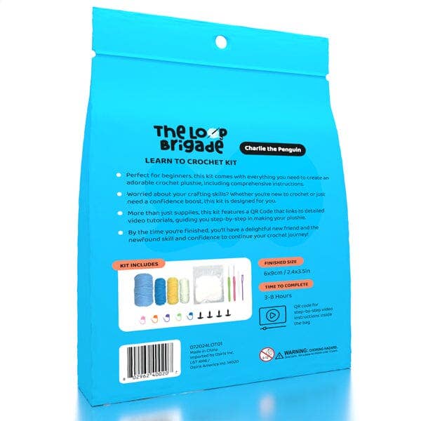 The LOOP Brigade: DIY Mini Crochet Kit - Charlie the Penguin